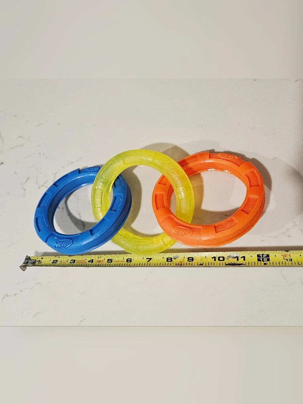 Nerf dog ring